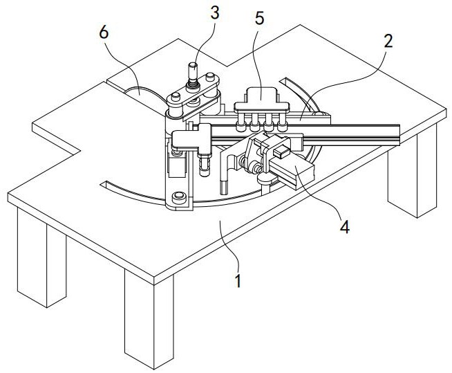 一種鋁型材門窗定位成型加工裝置的制作方法