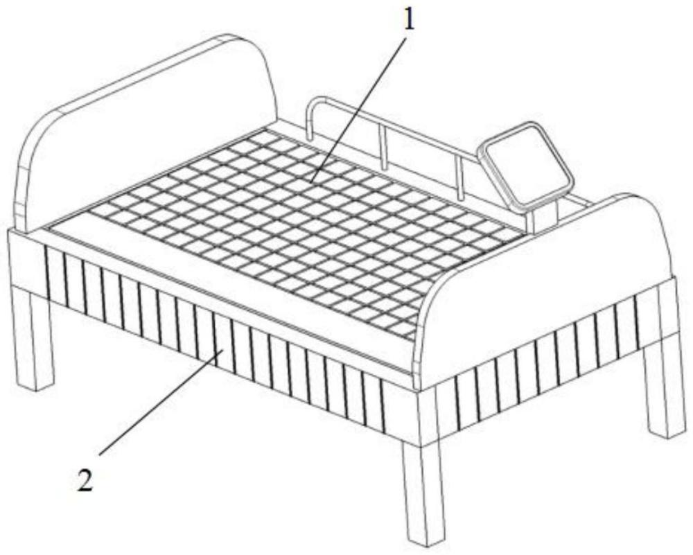 一種防跌防壓瘡醫(yī)用床及使用方法與流程