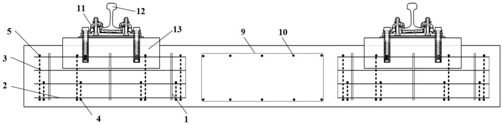 一種用于整體道床承軌槽側(cè)部傳力的加強(qiáng)結(jié)構(gòu)