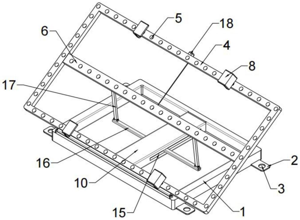 一種自動調(diào)節(jié)式光伏板支架的制作方法