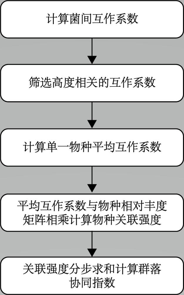 一種基于菌間互作與菌群結(jié)構(gòu)的群落水平量化及評(píng)估方法