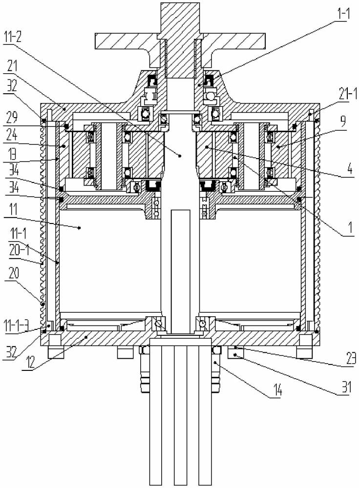 一種飛行器用水冷行星減速動(dòng)力系統(tǒng)的制作方法