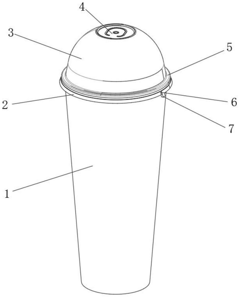 一種高效密封的密封容器結(jié)構(gòu)的制作方法