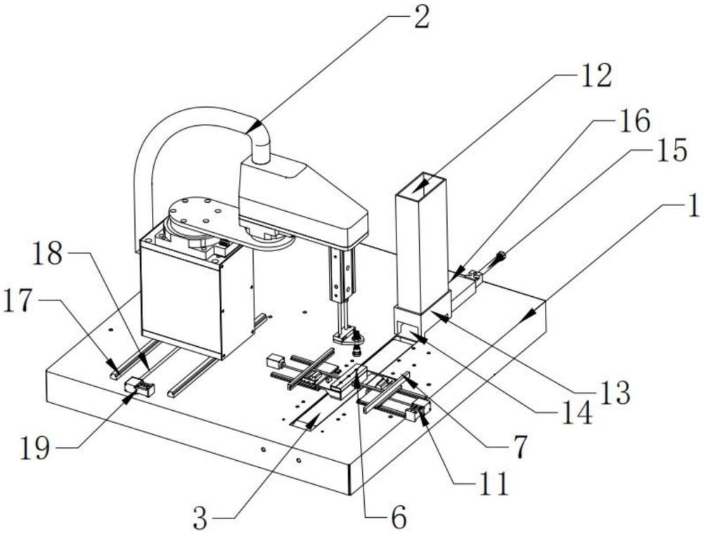 一種用于焊接機器人的焊接工作臺的制作方法