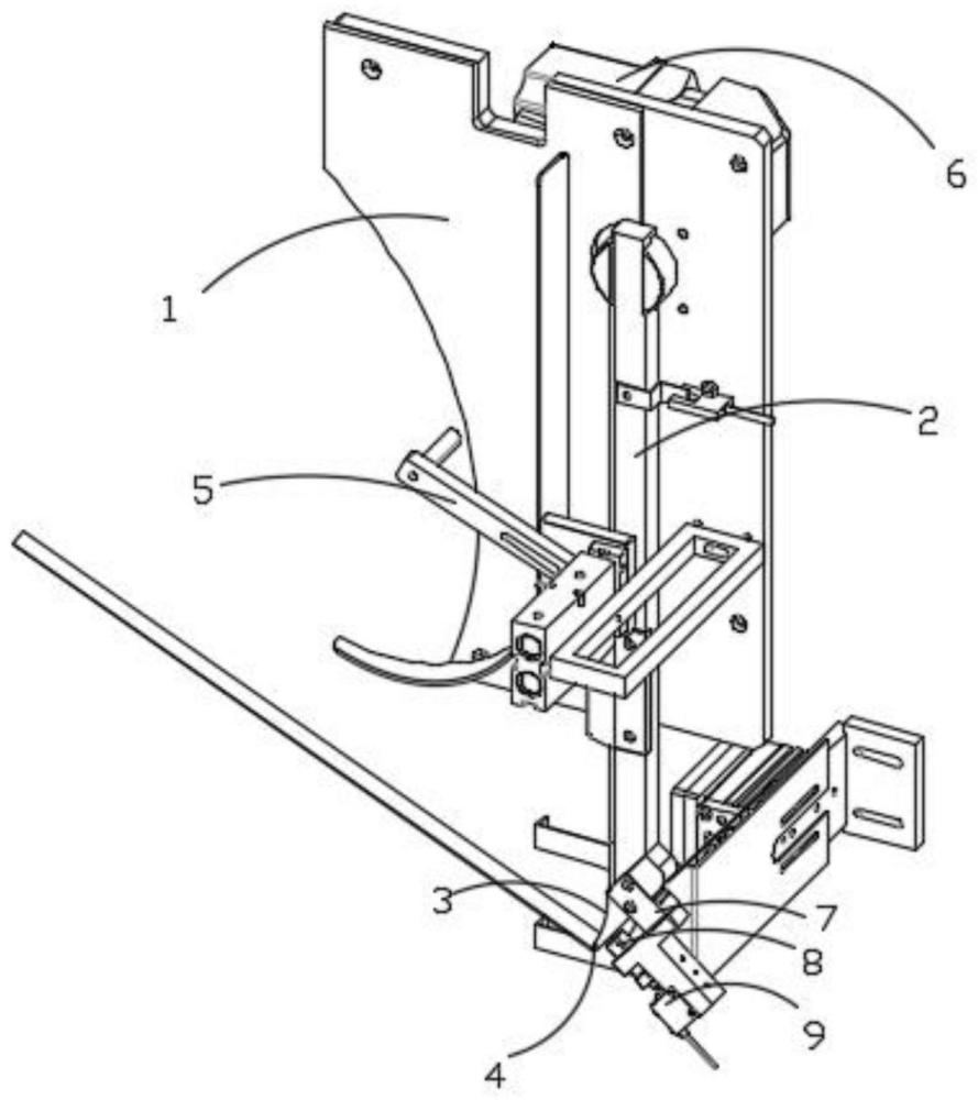 一種紙帶端頭自動送料機(jī)構(gòu)的制作方法