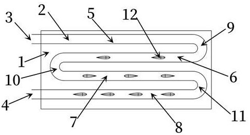 一種電池包均勻散熱性能的液冷板結(jié)構(gòu)的制作方法