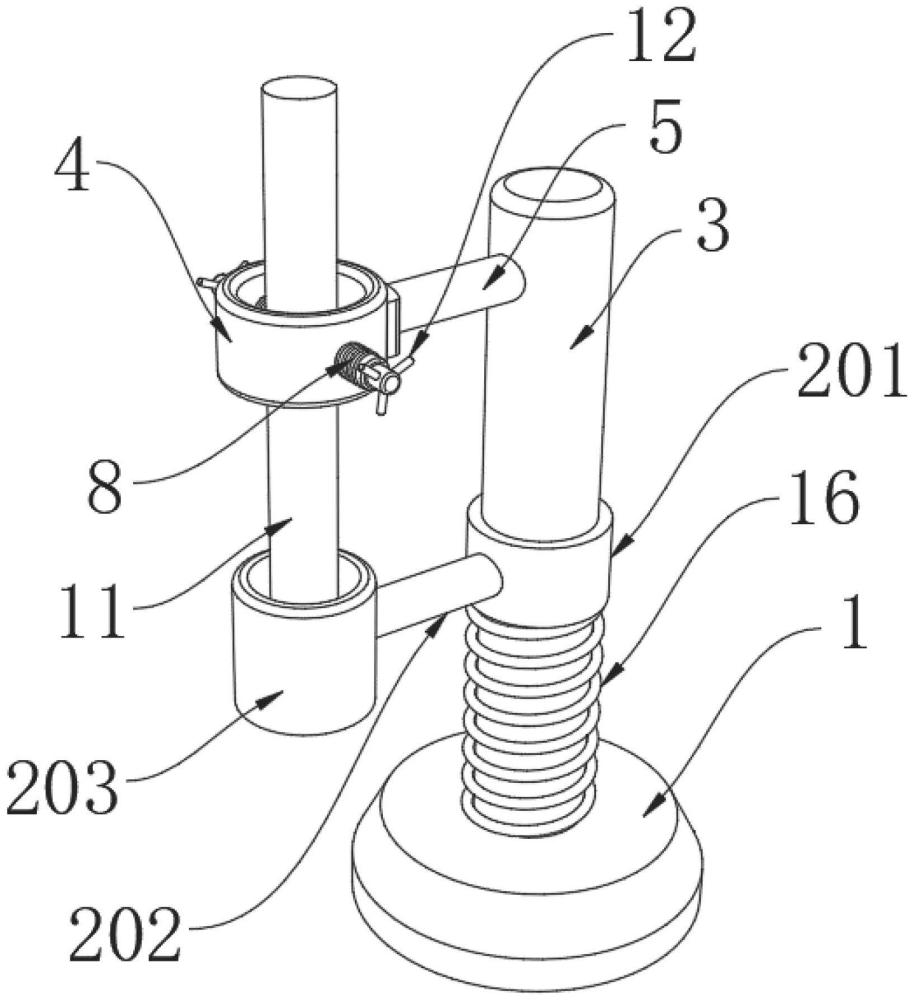 一種穿孔機(jī)用固定頂桿快換裝置的制作方法