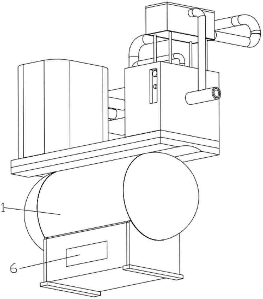 一種具有余熱回收增壓功能的空壓機(jī)的制作方法