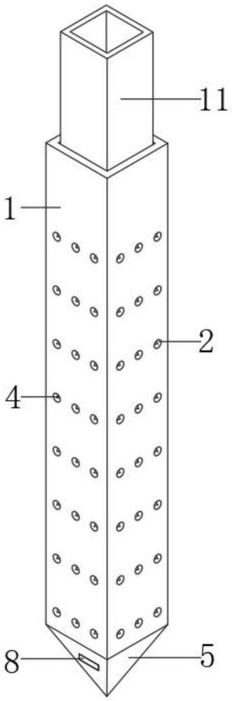 一種建筑施工用建筑樁的制作方法