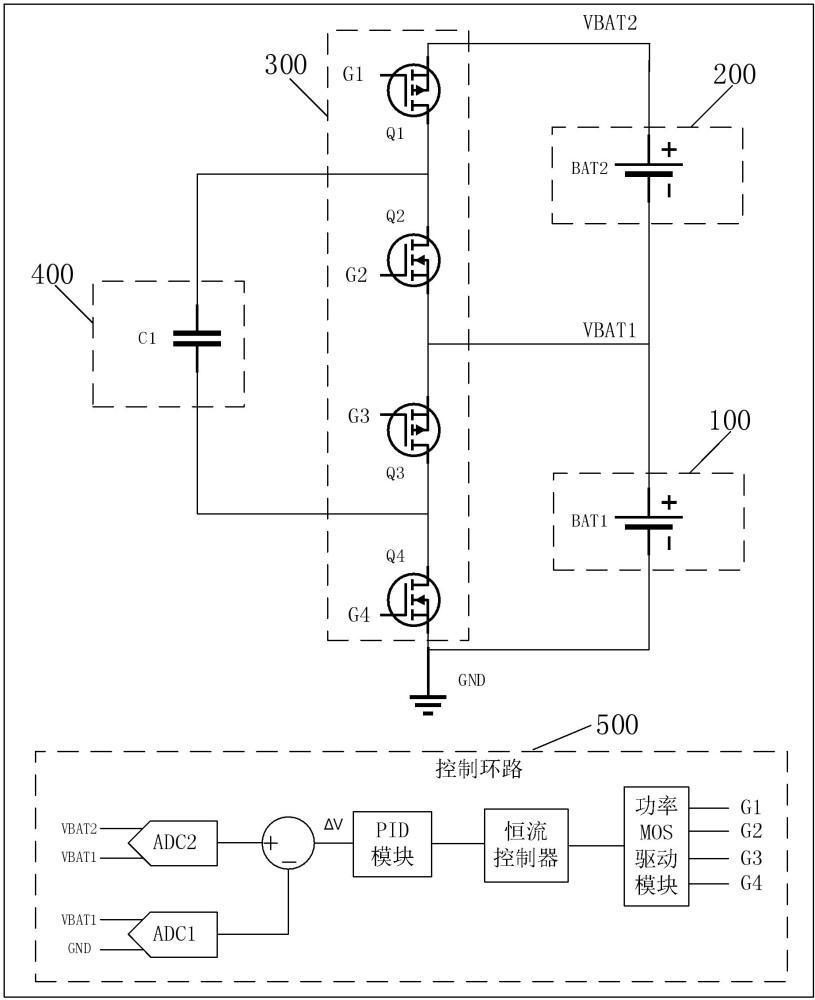 一種電容型電池主動(dòng)均衡電路及其方法與流程