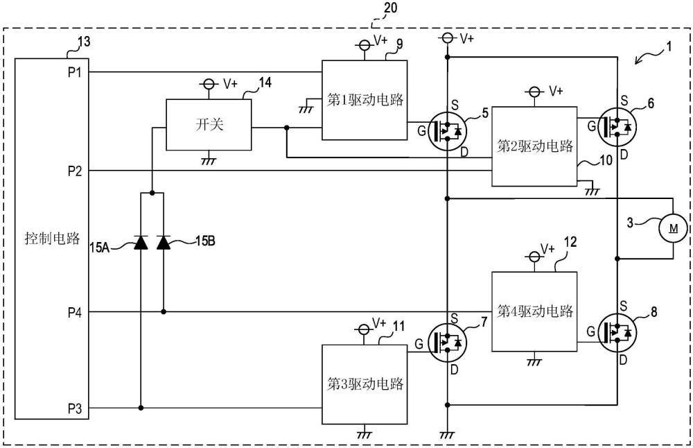 馬達驅(qū)動電路的制作方法