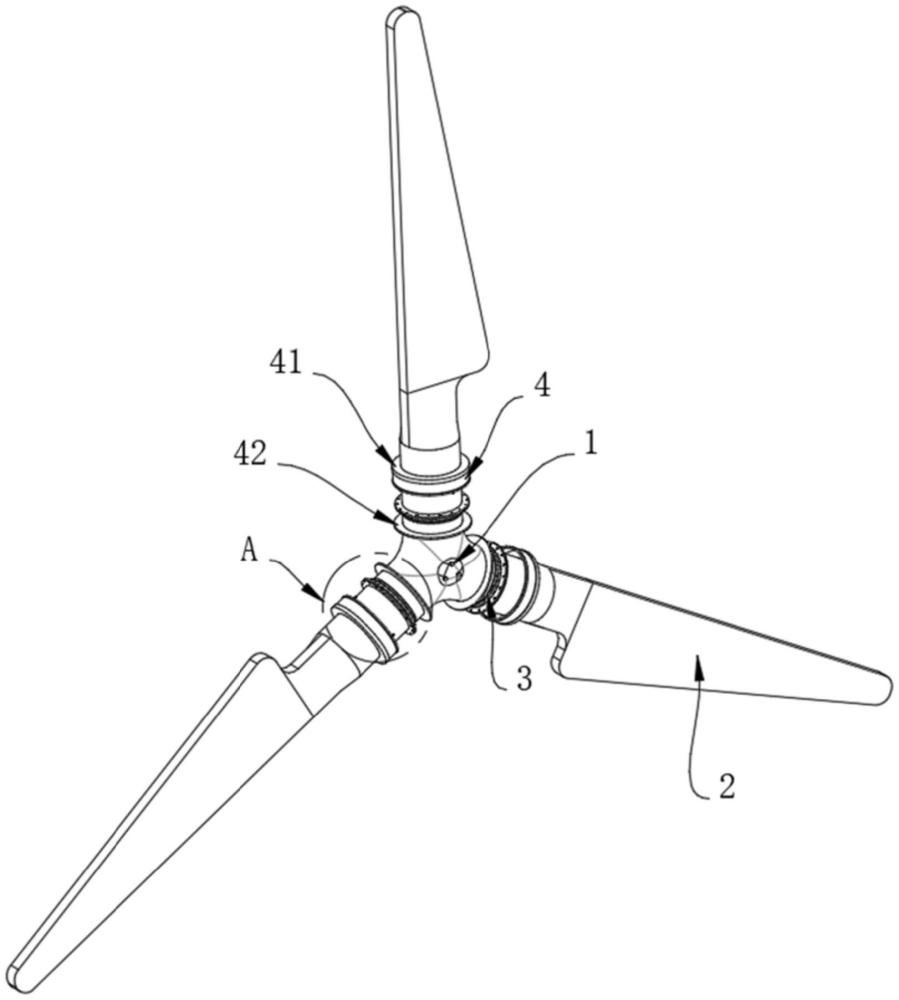 一種風(fēng)力發(fā)電機(jī)葉片軸向連接結(jié)構(gòu)的制作方法