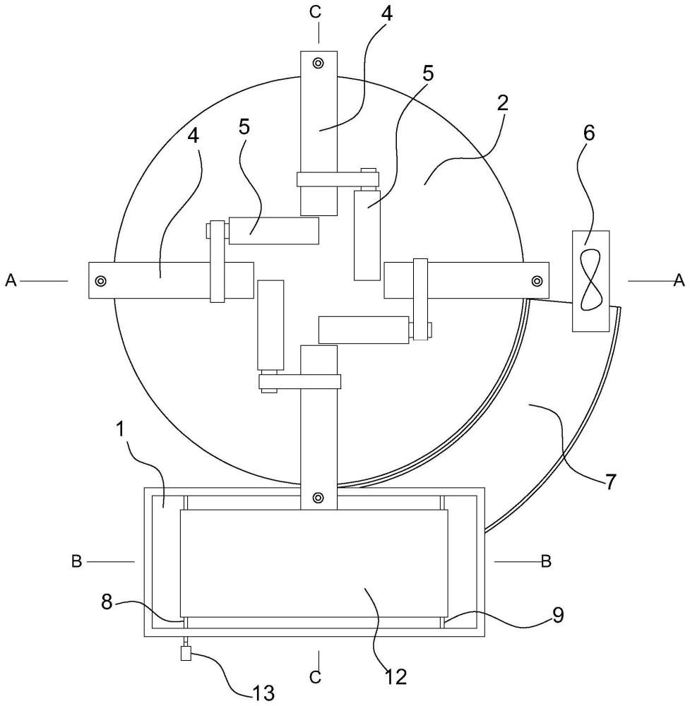 調(diào)速電阻涂料裝置的制作方法