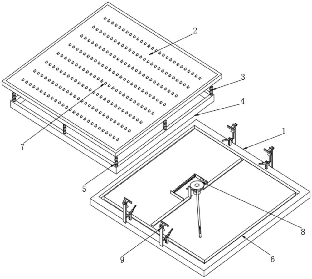 一種方便建筑材料濕貼的建筑幕墻的制作方法