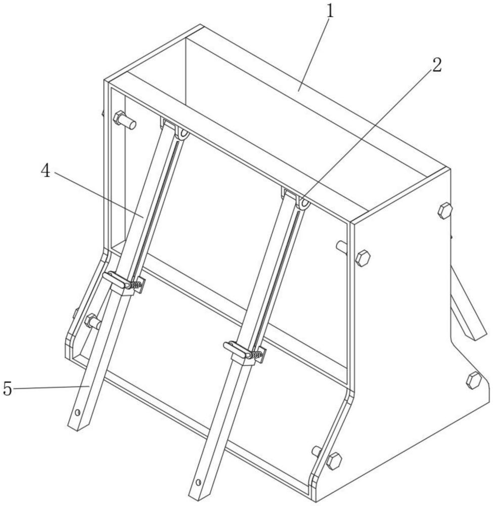 一種橋梁防撞墻施工用模板結(jié)構(gòu)的制作方法