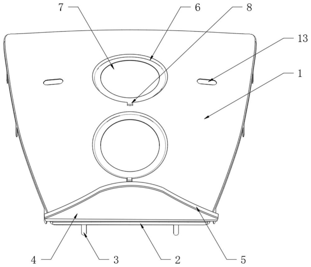 一種空氣炸鍋面板的制作方法