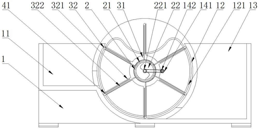 一種用于半導(dǎo)體清洗設(shè)備廢水沉淀過濾裝置的制作方法