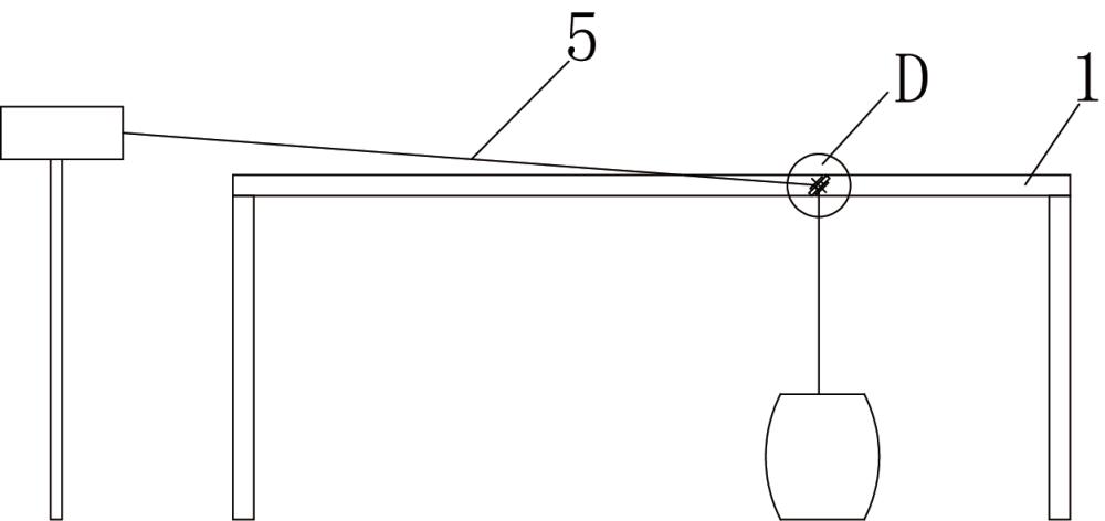 一種可調(diào)瓷眼方向的無(wú)機(jī)纖維退解紗架的制作方法