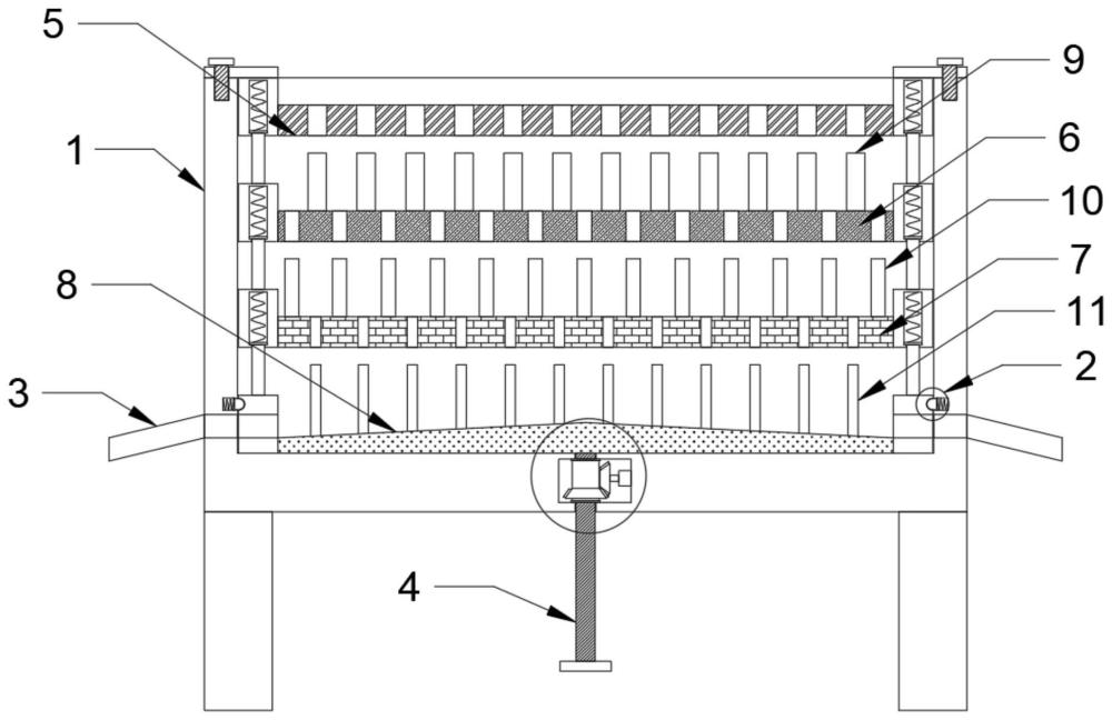 一種建筑工程用廢水過(guò)濾槽的制作方法