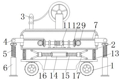 一種便于移動的石油測井深度測量機的制作方法