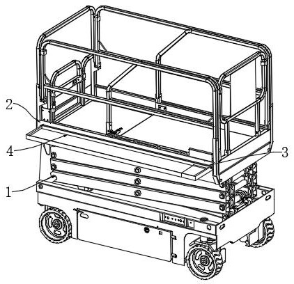 一種建筑施工用砌筑抹灰平臺(tái)的制作方法