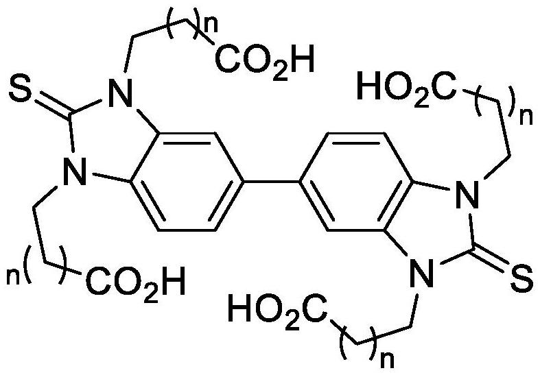 一種水溶性自組裝硫脲配體及其制備方法和應(yīng)用