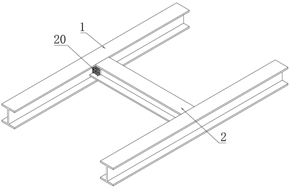 一種建筑用高載荷建筑框架結(jié)構(gòu)的制作方法