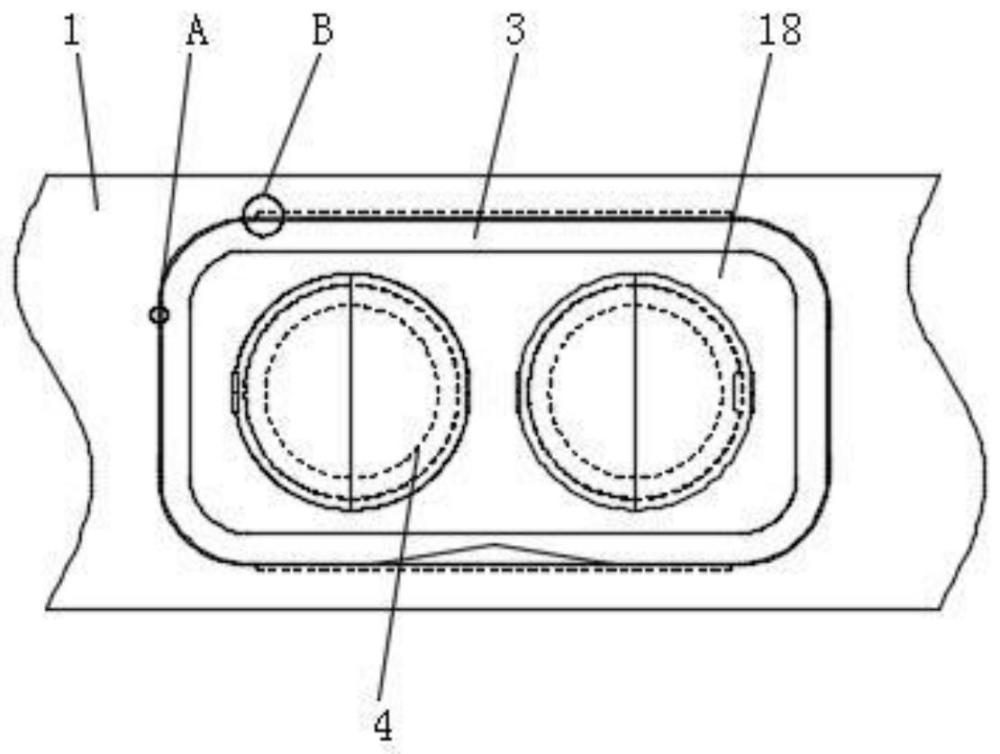 一種純電翻斗車的充電口保護機構的制作方法