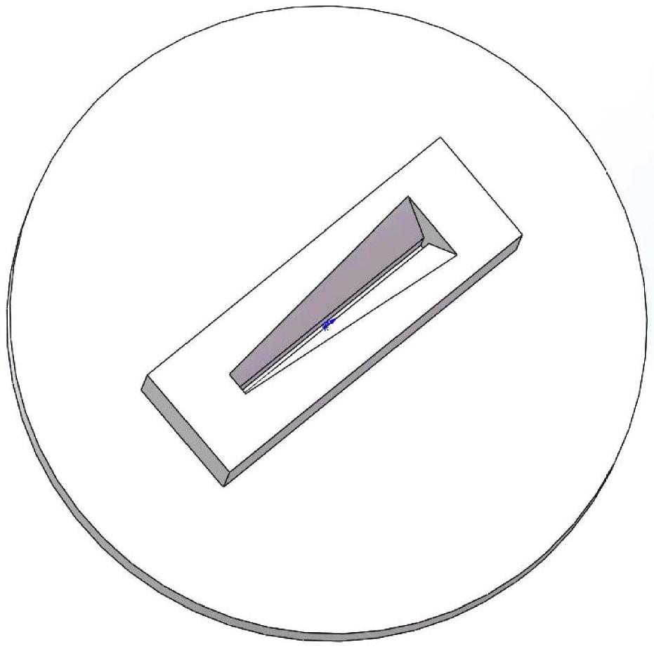 一種用于激光加速器的楔形超音速氣體靶的制作方法