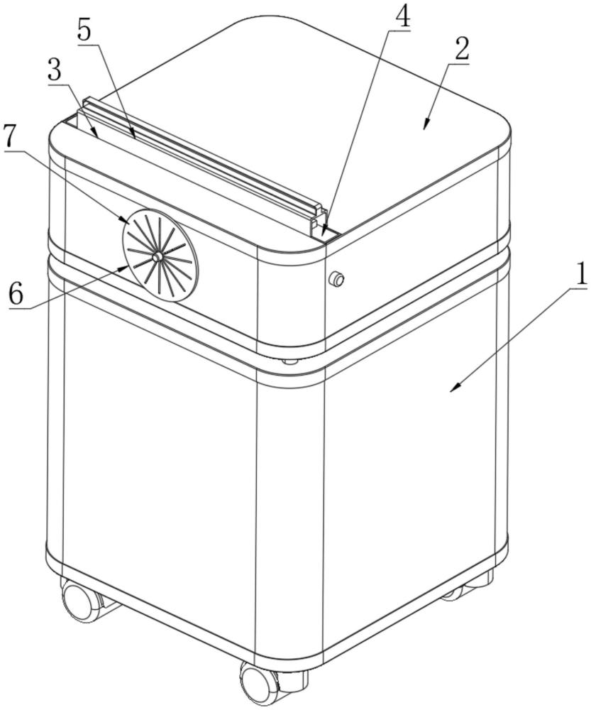 一種空氣凈化器的調(diào)節(jié)機(jī)構(gòu)的制作方法