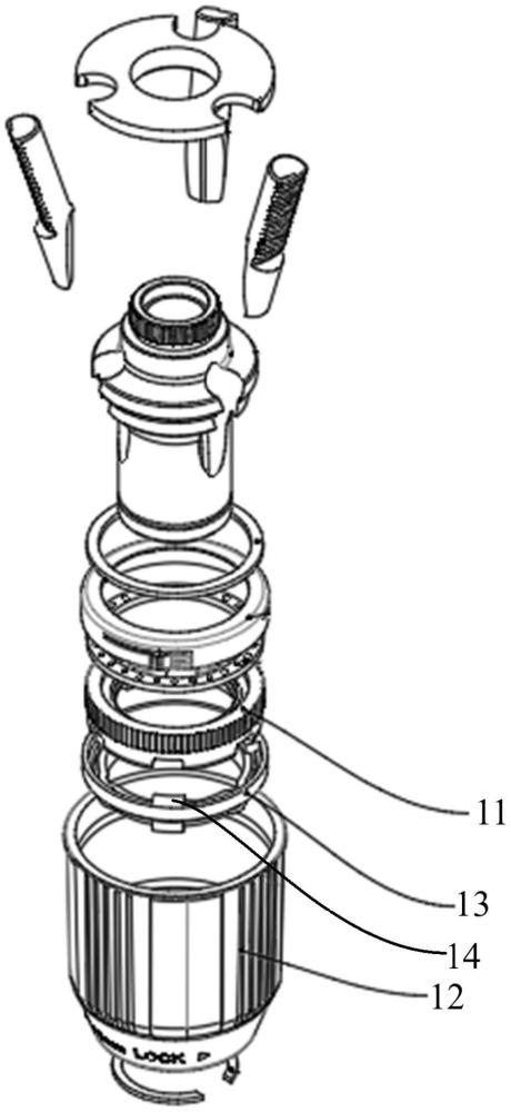 鎖止機(jī)構(gòu)以及鉆夾頭的制作方法