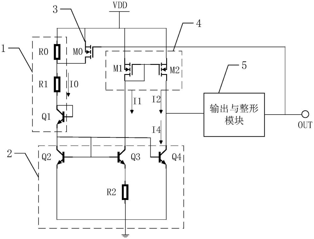 一種半導(dǎo)體欠壓鎖定芯片電路的制作方法