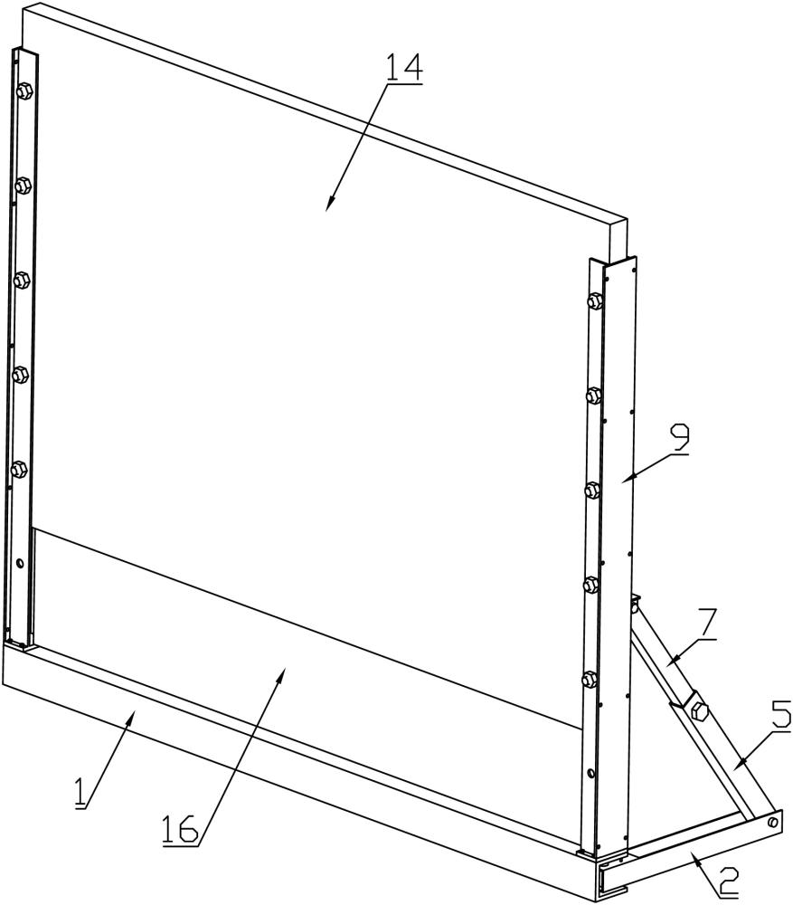 一種建筑施工圍擋的制作方法