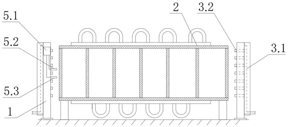 醫(yī)院用液氧空溫汽化器除霜裝置的制作方法