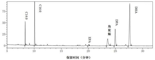 一種小分子添加物在裂殖壺菌發(fā)酵過(guò)程中提高角鯊烯產(chǎn)量的方法及應(yīng)用