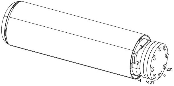 一種深井工作用減速機的防護裝置的制作方法