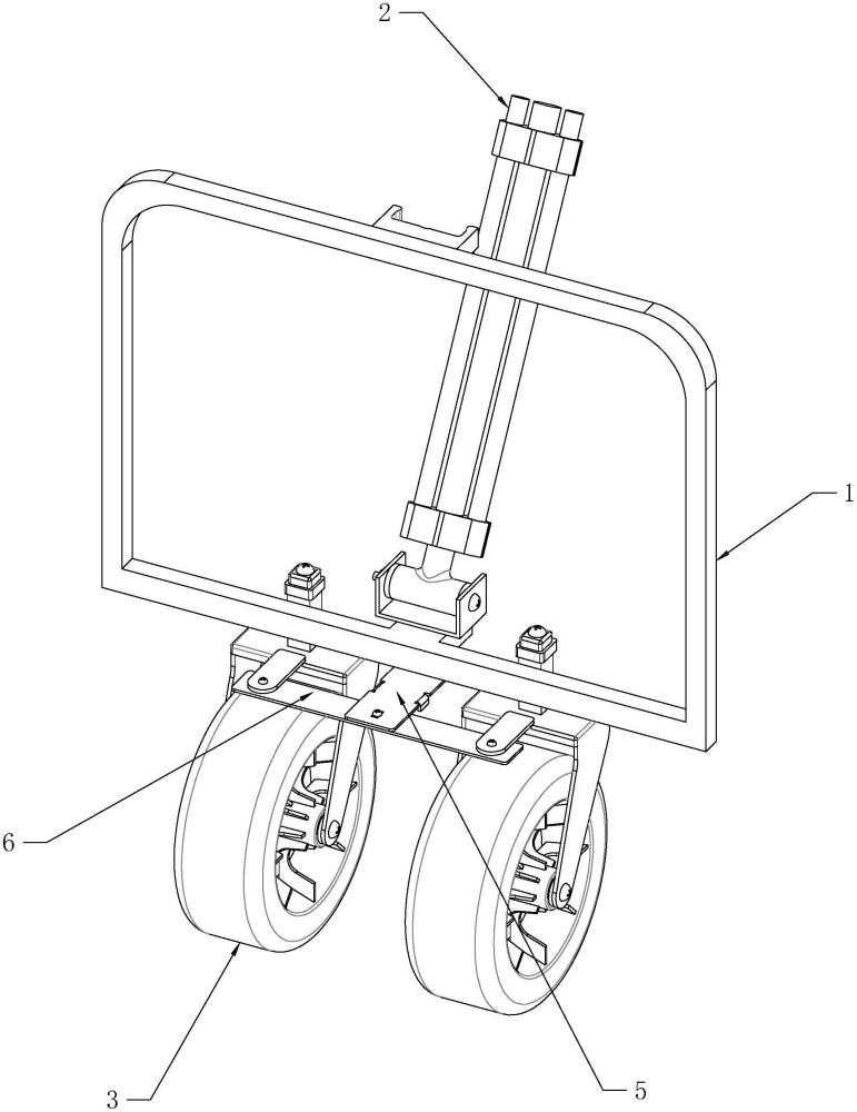 一種露營(yíng)車(chē)車(chē)輪轉(zhuǎn)向機(jī)構(gòu)的制作方法