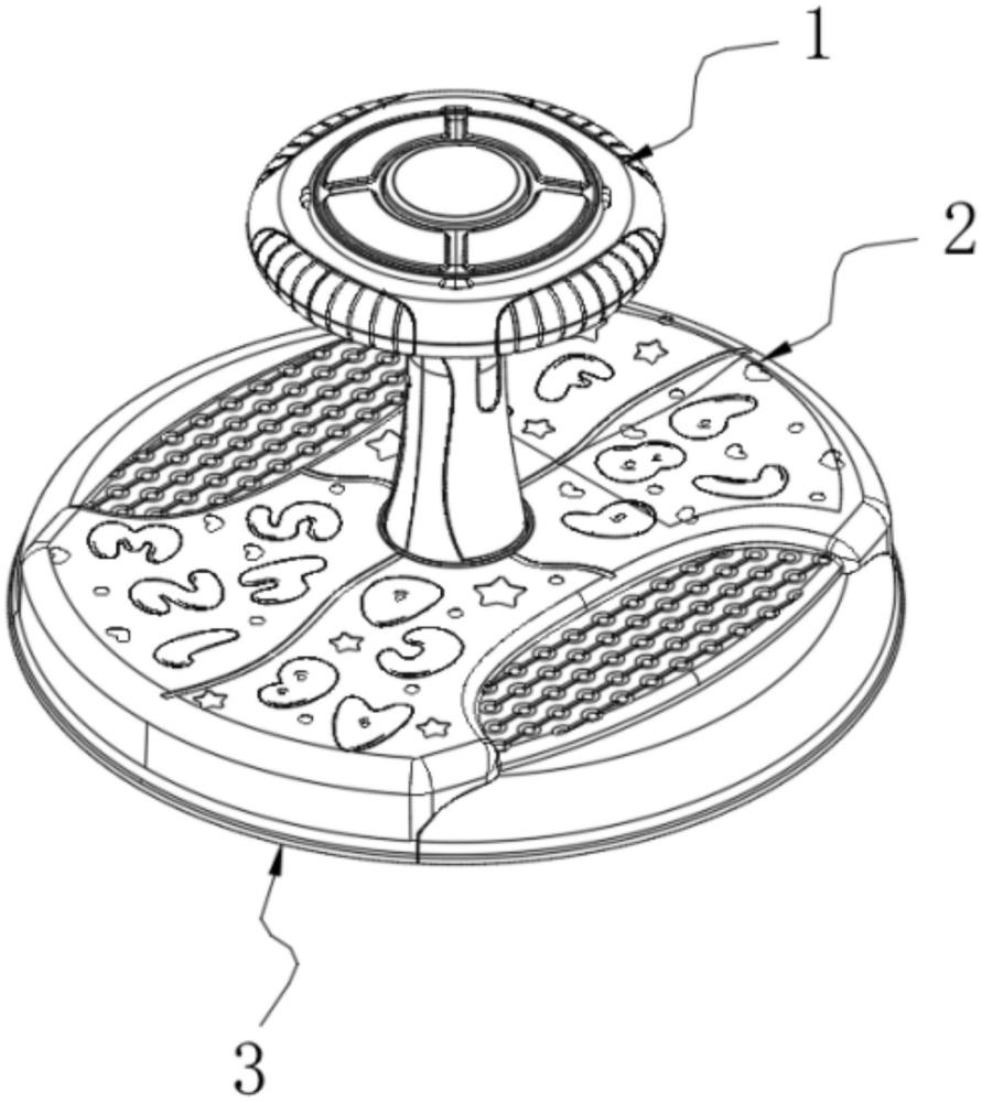 一種兒童轉(zhuǎn)轉(zhuǎn)樂裝置的制作方法