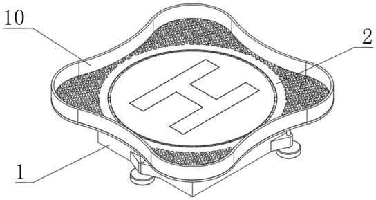 一種測(cè)繪無人機(jī)起降平臺(tái)的制作方法