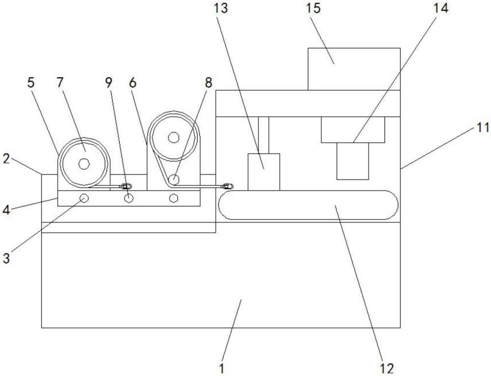 一種寫真機(jī)放料裝置的制作方法