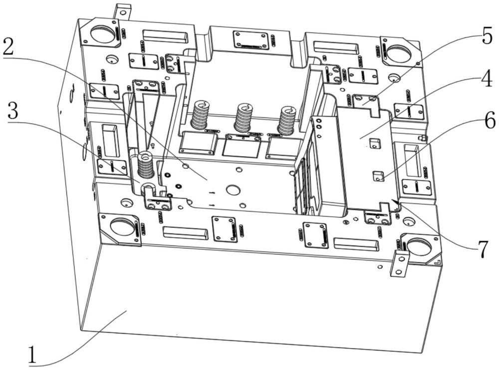 一種模具斜彈式行位結(jié)構(gòu)的制作方法