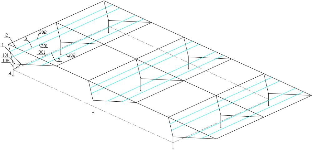 一種桃樹Y形種植架的制作方法