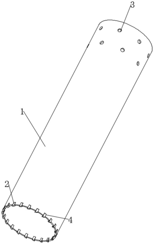 一種全回轉(zhuǎn)全套管拔樁用鉆頭的制作方法