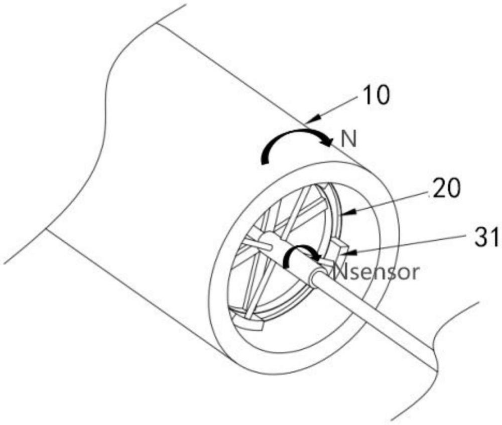 一種航空發(fā)動(dòng)機(jī)高速試驗(yàn)臺(tái)主軸疲勞裂紋擴(kuò)展?fàn)顟B(tài)監(jiān)測(cè)方法與流程