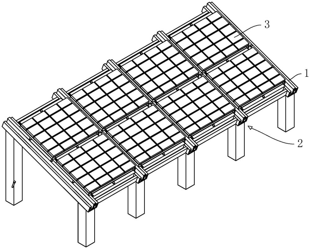 光伏組件安裝結(jié)構(gòu)及光伏組件安裝方法與流程