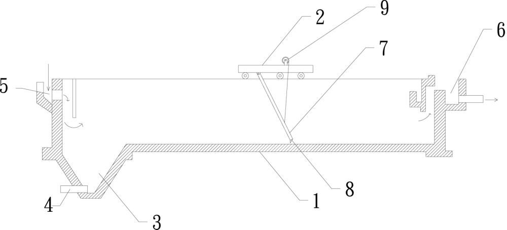 污水污泥處理用絮凝沉淀池的制作方法