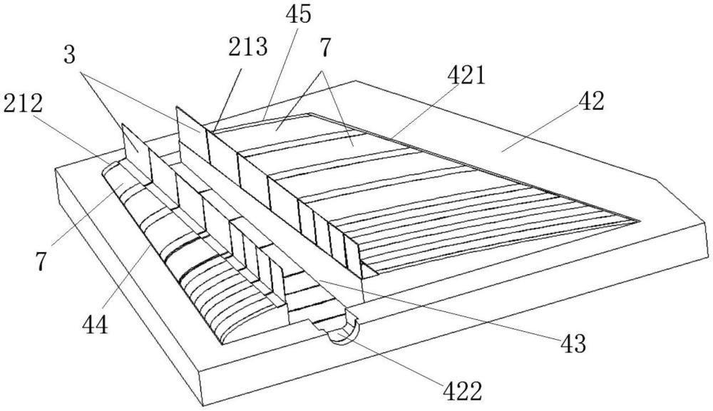 一種葉柵結(jié)構(gòu)成型模具及成型方法與流程