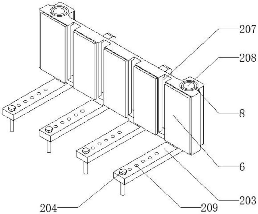 一種手動液壓平臺車用防掉落平臺的制作方法