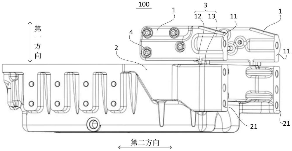 發(fā)動(dòng)機(jī)支撐組件、發(fā)動(dòng)機(jī)系統(tǒng)及車(chē)輛的制作方法