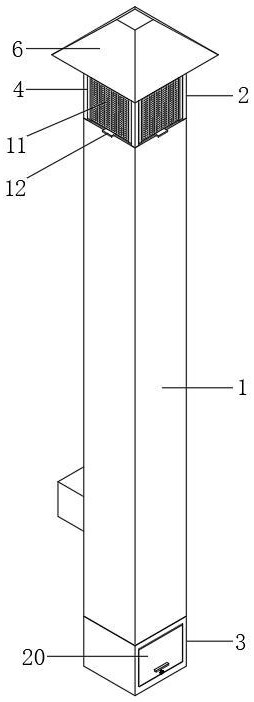 一種具有過(guò)濾功能的建筑煙道通風(fēng)裝置的制作方法